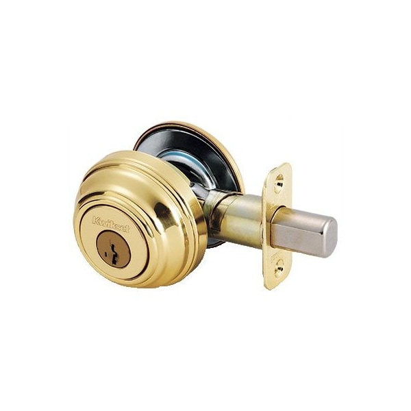 Kwikset PB SGL Cyl Deadbolt 980 3 SMT CP K4 V1 - main